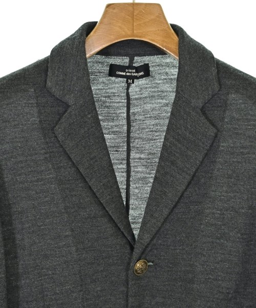 tricot COMME des GARCONS（トリココムデギャルソン）カジュアルジャケット グレー サイズ:M レディース/2200666177094