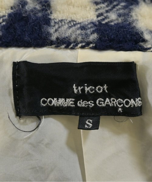 tricot COMME des GARCONS（トリココムデギャルソン）ピーコート 白 サイズ:S レディース/2200667600010