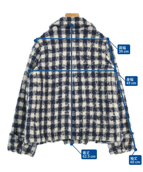 tricot COMME des GARCONS（トリココムデギャルソン）ピーコート 白 サイズ:S レディース/2200667600010