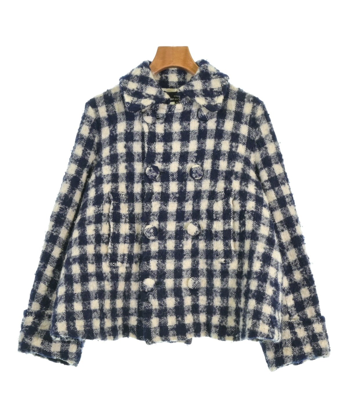 tricot COMME des GARCONS（トリココムデギャルソン）ピーコート 白