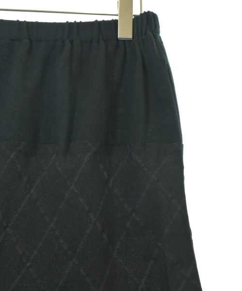 tricot COMME des GARCONS（トリココムデギャルソン）ひざ丈スカート 黒 サイズ:-(S位) レディース/2200669618082
