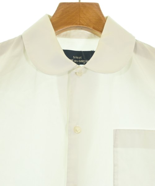 tricot COMME des GARCONS（トリココムデギャルソン）カジュアルシャツ 白 サイズ:S レディース/2200671551063