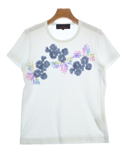 tricot COMME des GARCONS(トリココムデギャルソン)Tシャツ・カットソー 白 サイズ:S/2200671725167