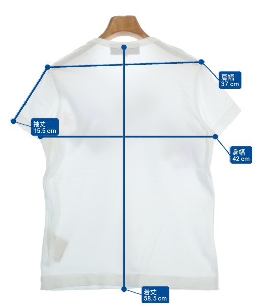 tricot COMME des GARCONS（トリココムデギャルソン）Tシャツ・カットソー 白 サイズ:S レディース/2200671725167