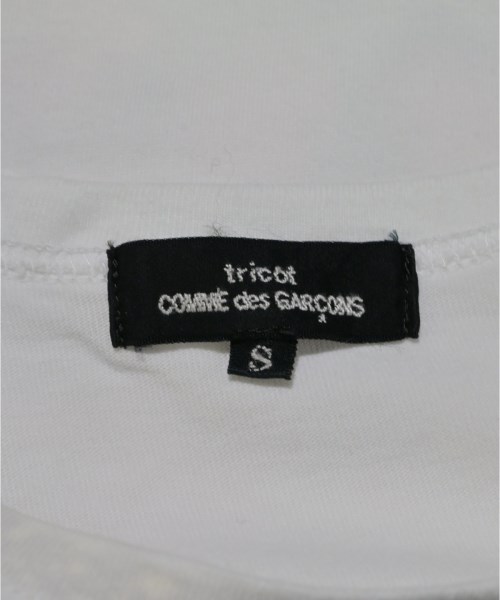 tricot COMME des GARCONS（トリココムデギャルソン）Tシャツ・カットソー 白 サイズ:S レディース/2200671725181