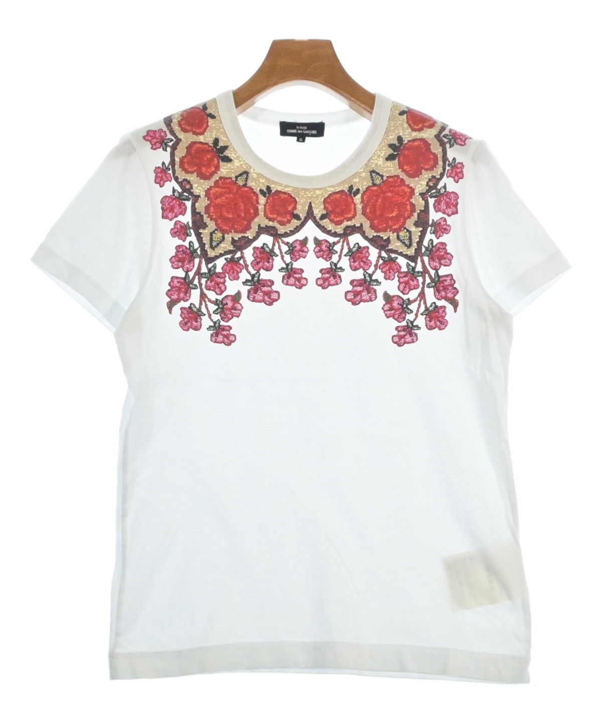 tricot COMME des GARCONS Tシャツ・カットソー 白 S 【公式通販】