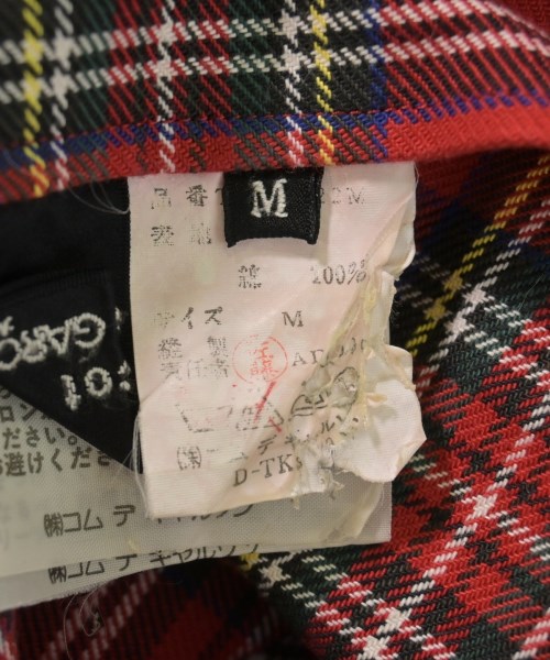 tricot COMME des GARCONS（トリココムデギャルソン）ひざ丈スカート 赤 サイズ:M レディース/2200724585014