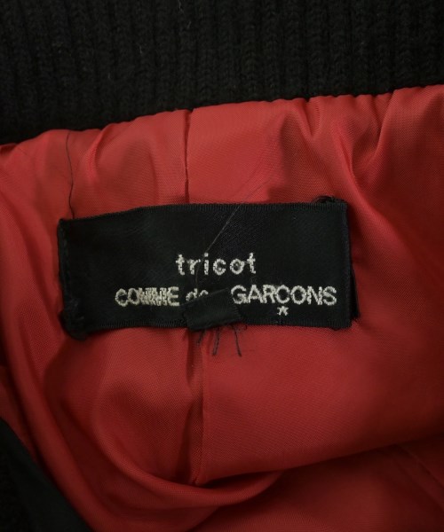 tricot COMME des GARCONS（トリココムデギャルソン）ダウンコート 黒 サイズ:M レディース/2200725284039
