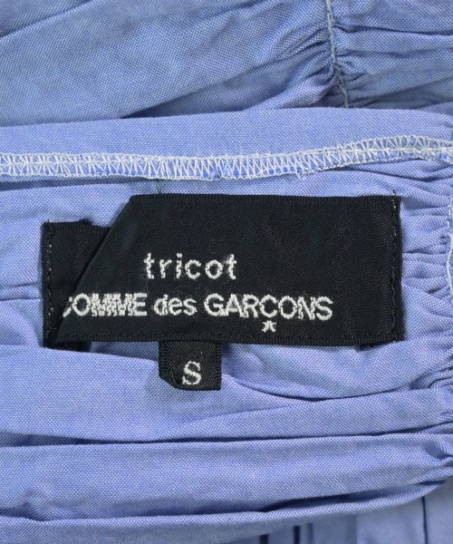 tricot COMME des GARCONS（トリココムデギャルソン）ブラウス 青 サイズ:S レディース/2200724768028