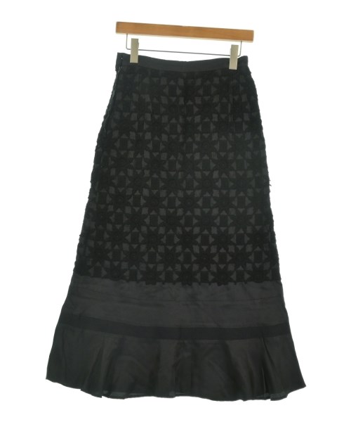 tricot COMME des GARCONS（トリココムデギャルソン）ロング・マキシ丈スカート 黒 サイズ:M レディース/2200724768080