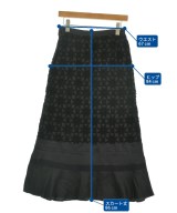 tricot COMME des GARCONS（トリココムデギャルソン）ロング・マキシ丈スカート 黒 サイズ:M レディース/2200724768080
