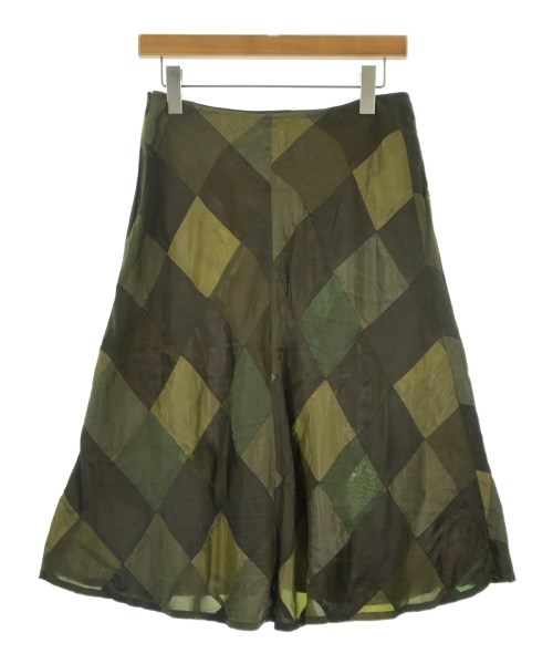 tricot COMME des GARCONS（トリココムデギャルソン）ひざ丈スカート カーキ サイズ:M レディース/2200724768103