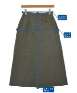 tricot COMME des GARCONS（トリココムデギャルソン）ロング・マキシ丈スカート 茶 サイズ:M レディース/2200724768158