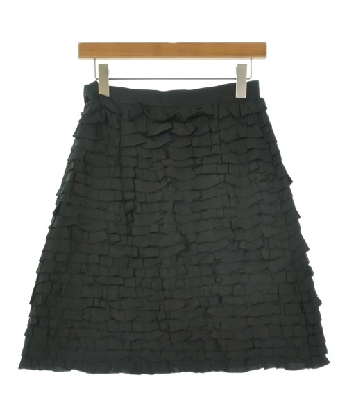tricot COMME des GARCONS（トリココムデギャルソン）ひざ丈スカート 黒 サイズ:M レディース/2200724768264