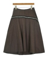 tricot COMME des GARCONS（トリココムデギャルソン）ロング・マキシ丈スカート 茶 サイズ:S レディース/2200724768271