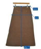 tricot COMME des GARCONS（トリココムデギャルソン）ロング・マキシ丈スカート 茶 サイズ:M レディース/2200724768301