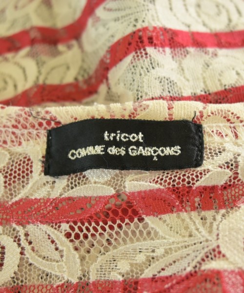 tricot COMME des GARCONS（トリココムデギャルソン）Tシャツ・カットソー 赤 サイズ:-(M位) レディース/2200732519018