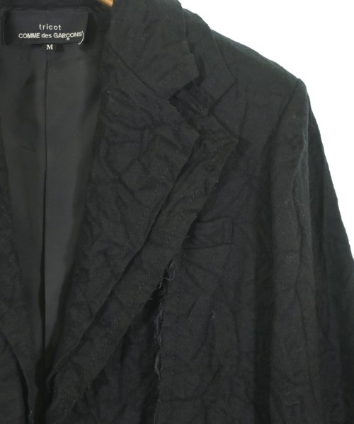 tricot COMME des GARCONS（トリココムデギャルソン）ジャケット 黒 サイズ:M レディース/2200732671044