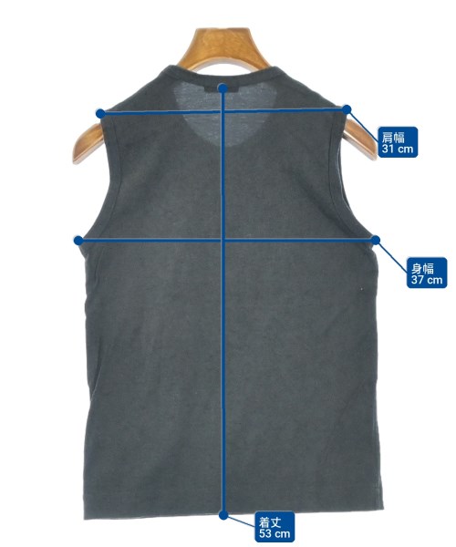 tricot COMME des GARCONS（トリココムデギャルソン）ノースリーブ グレー サイズ:-(S位) レディース/2200717987238