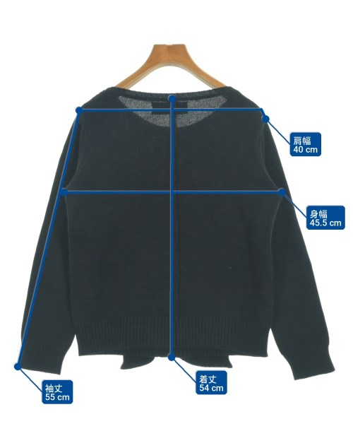 tricot COMME des GARCONS（トリココムデギャルソン）ニット・セーター 黒 サイズ:-(L位) レディース/2200726851117