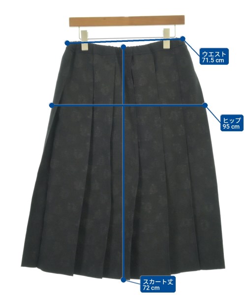 tricot COMME des GARCONS（トリココムデギャルソン）ロング・マキシ丈スカート 黒 サイズ:-(M位) レディース/2200735484115