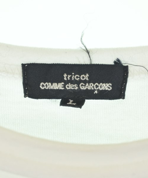 tricot COMME des GARCONS（トリココムデギャルソン）Tシャツ・カットソー 白 サイズ:L レディース/2200724011087
