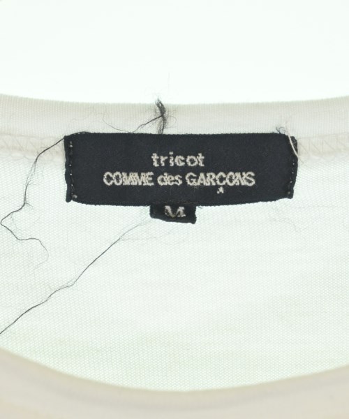 tricot COMME des GARCONS（トリココムデギャルソン）Tシャツ・カットソー 白 サイズ:M レディース/2200724011162
