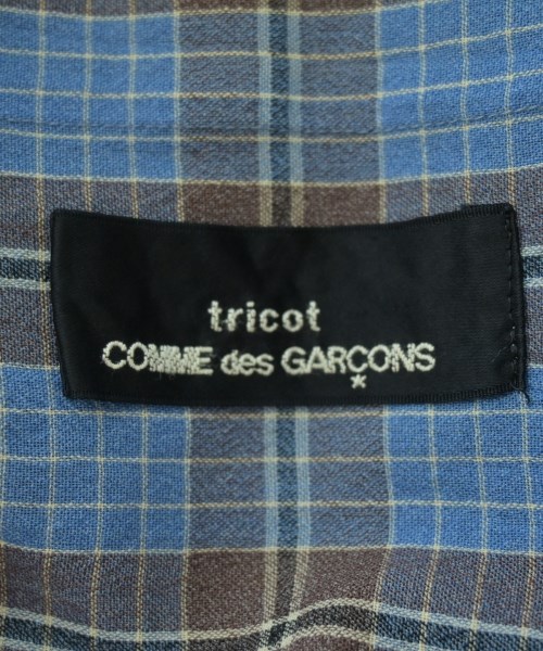 tricot COMME des GARCONS（トリココムデギャルソン）カジュアルシャツ 青 サイズ:F レディース/2200715231296