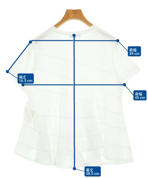 tricot COMME des GARCONS（トリココムデギャルソン）Tシャツ・カットソー 白 サイズ:M レディース/2200716906056