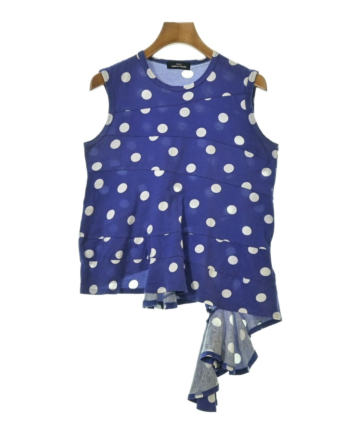 tricot COMME des GARCONS ノースリーブシャツ tricot COMME des GARCONS（トリココムデギャルソン）ノースリーブ 青