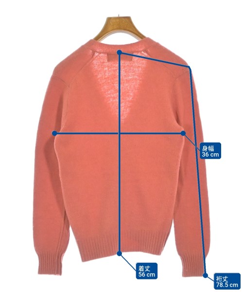 tricot COMME des GARCONS（トリココムデギャルソン）カーディガン オレンジ サイズ:-(S位) レディース/2200720287073