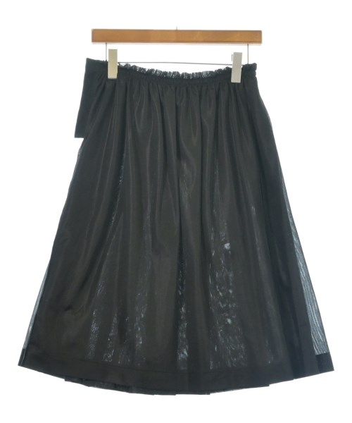 tricot COMME des GARCONS（トリココムデギャルソン）ひざ丈スカート 黒 サイズ:S レディース/2200717240036