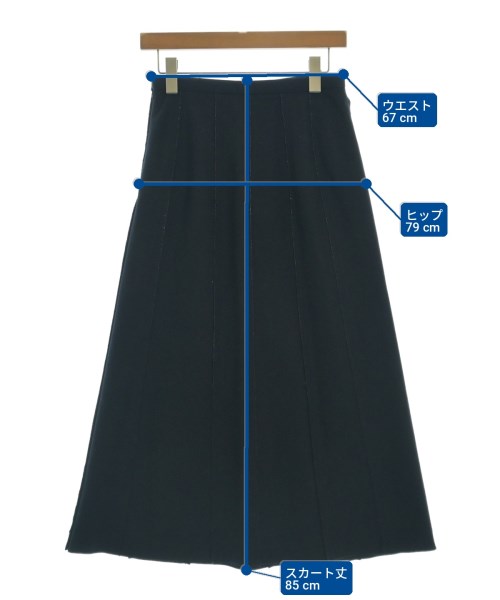tricot COMME des GARCONS（トリココムデギャルソン）ロング・マキシ丈スカート 紺 サイズ:M レディース/2200715194096