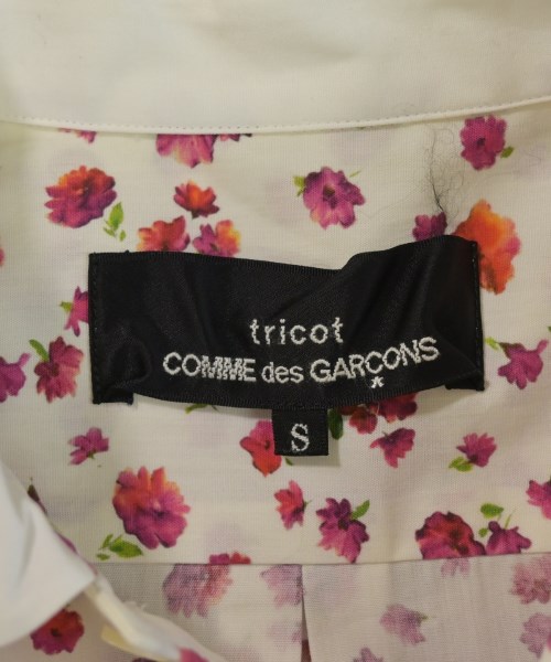 tricot COMME des GARCONS（トリココムデギャルソン）カジュアルシャツ 白 サイズ:S レディース/2200721993072