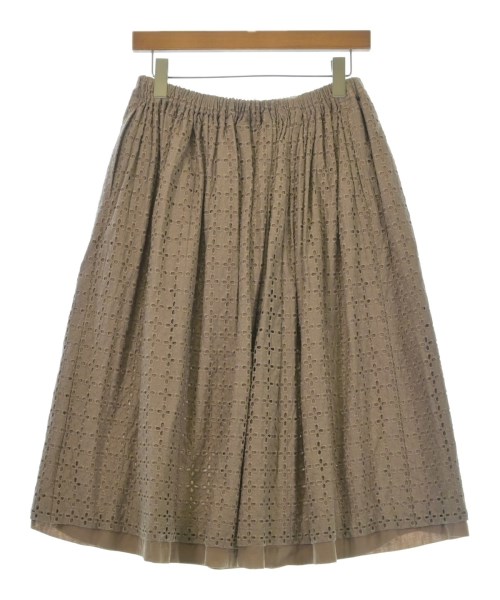 tricot COMME des GARCONS（トリココムデギャルソン）ロング・マキシ丈スカート ベージュ サイズ:-(M位) レディース/2200722063019