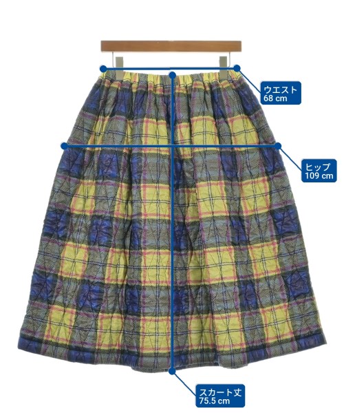 tricot COMME des GARCONS（トリココムデギャルソン）ロング・マキシ丈スカート 黄 サイズ:-(M位) レディース/2200718150075