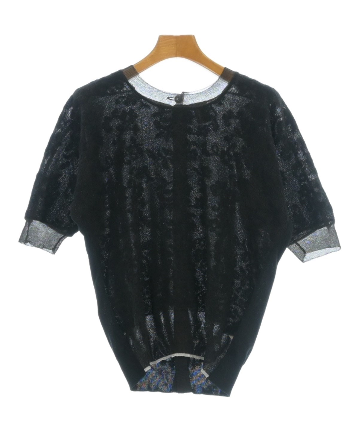 【tricot COMME des GARCONS】ブラックレースカーディガン tricot COMME des GARCONS（トリココムデギャルソン）カーディガン 黒