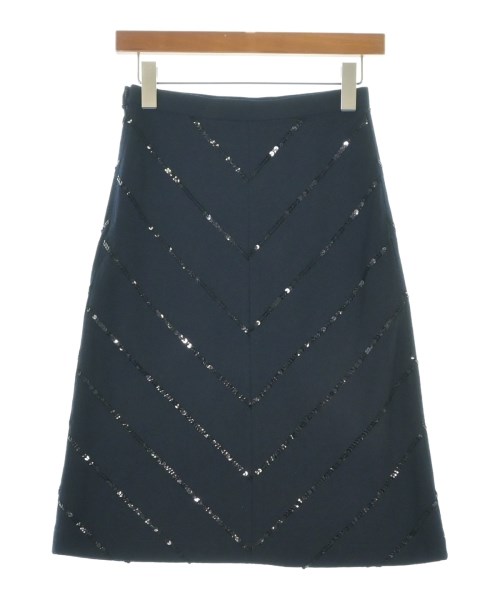 tricot COMME des GARCONS（トリココムデギャルソン）ひざ丈スカート 紺 サイズ:S レディース/2200723154129