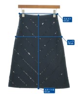 tricot COMME des GARCONS（トリココムデギャルソン）ひざ丈スカート 紺 サイズ:S レディース/2200723154129