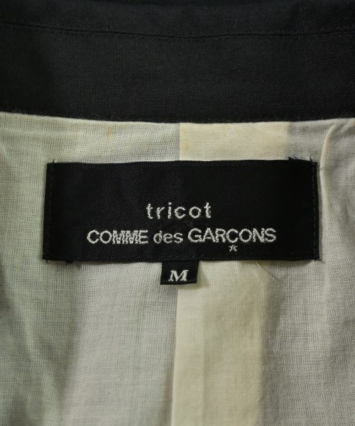 tricot COMME des GARCONS（トリココムデギャルソン）ジャケット 黒 サイズ:M レディース/2200723395072