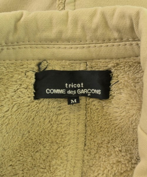 tricot COMME des GARCONS（トリココムデギャルソン）カジュアルジャケット ベージュ サイズ:M レディース/2200723539056