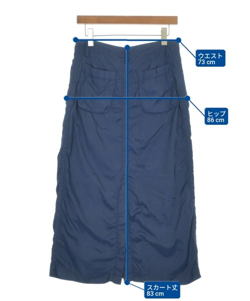 tricot COMME des GARCONS（トリココムデギャルソン）ロング・マキシ丈スカート 紺 サイズ:M レディース/2200723564034