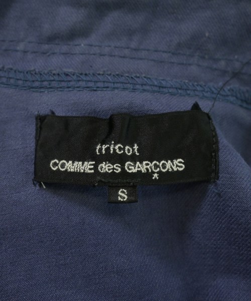 tricot COMME des GARCONS（トリココムデギャルソン）ジャケット 青 サイズ:S レディース/2200723595021