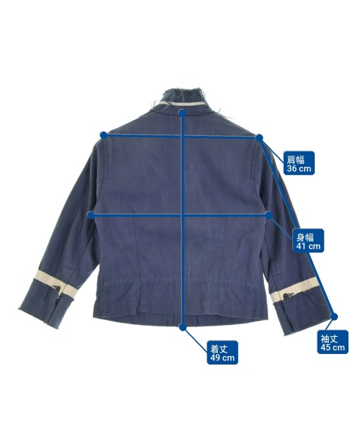 tricot COMME des GARCONS（トリココムデギャルソン）ジャケット 青 サイズ:S レディース/2200723595021