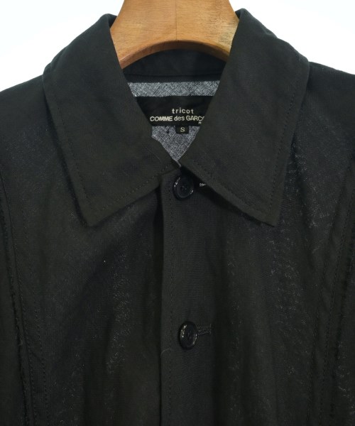 tricot COMME des GARCONS（トリココムデギャルソン）カジュアルシャツ 黒 サイズ:S レディース/2200723595144
