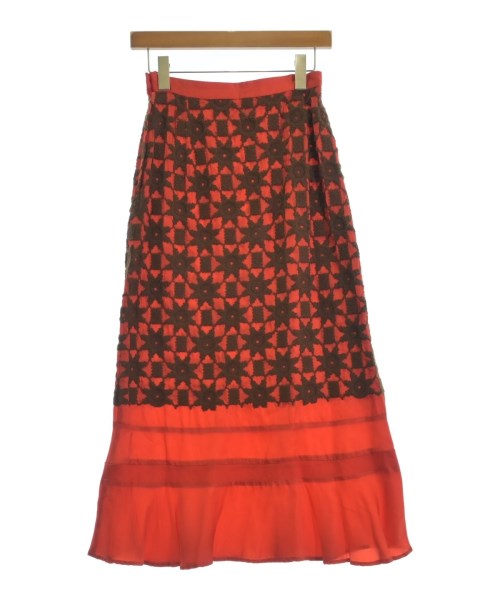 tricot COMME des GARCONS（トリココムデギャルソン）ロング・マキシ丈スカート 赤 サイズ:S レディース/2200723595205