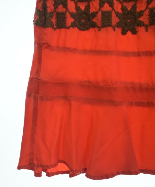 tricot COMME des GARCONS（トリココムデギャルソン）ロング・マキシ丈スカート 赤 サイズ:S レディース/2200723595205