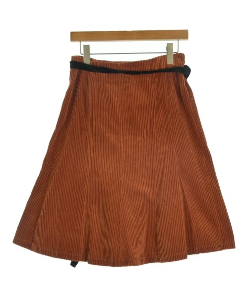 tricot COMME des GARCONS（トリココムデギャルソン）ひざ丈スカート オレンジ サイズ:S レディース/2200723595304