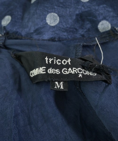 tricot COMME des GARCONS（トリココムデギャルソン）ワンピース 紺 サイズ:M レディース/2200720015102