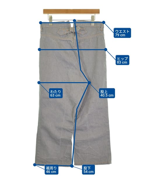 tricot COMME des GARCONS（トリココムデギャルソン）クロップドパンツ グレー サイズ:-(XL位) レディース/2200721140025